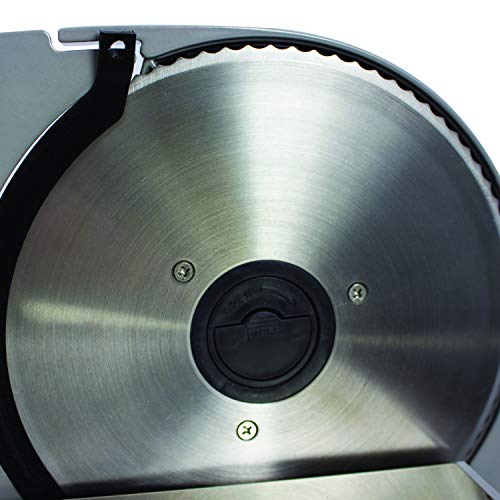 NESCO-FS-200-Food-Slicer-Gray-Aluminum-with-75-inch-Stainless-Steel-Blade-180-watts-One-Size