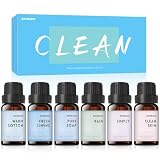 AmaKane Fragrance Oils Clean Set, 6 Soap Making Scents, Fragrance Oil for Candle Making, Essential...
