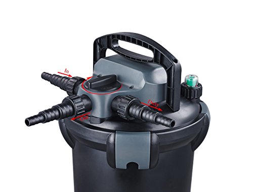Jebao Cbf-4000 Bio Pressurized Filter With 13-Watt Uv, 1000 Gal #TOP5