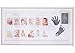 Produktbild Bilderrahmen für Babyfotos und Hand-/Fußabdruck, 12 Month Photo Frame