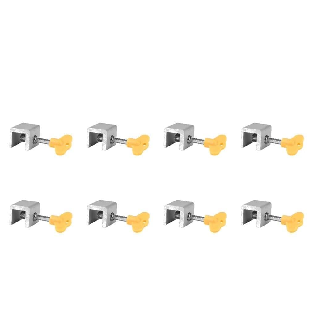 1-10 Sztuk Blokady Kabla Okna, Przenośny Ogranicznik Bezpieczeństwa Z Kluczem Zapewniającym Bezpieczeństwo Dzieci(8pcs,1PCS A)
