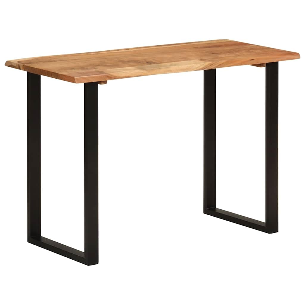 vidaXL Mesa de Comedor Madera Maciza de Acacia 110x50x76 cm