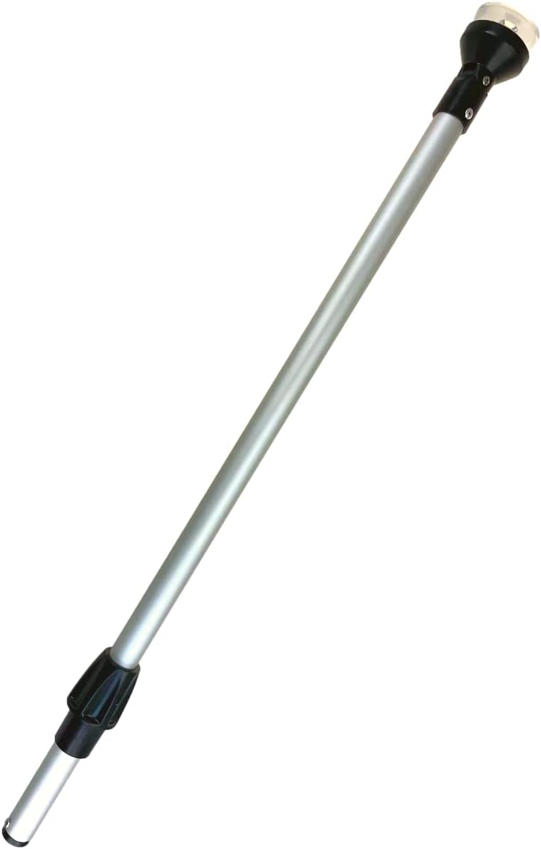 Pactrade Marine Boat Nature White LED All Round Navigation Pole 10-30V 1W 2NM CE RoHS SS Approved IP:65 120LM Locking Collar Plug-In Light (23")
