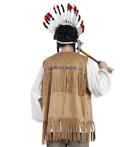 Fiesta y Carnaval, S.L.. CHALECO INDIO ADULTO - Producto Único