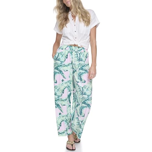 Margaritaville Women's Island Reserve Palm Print Pants