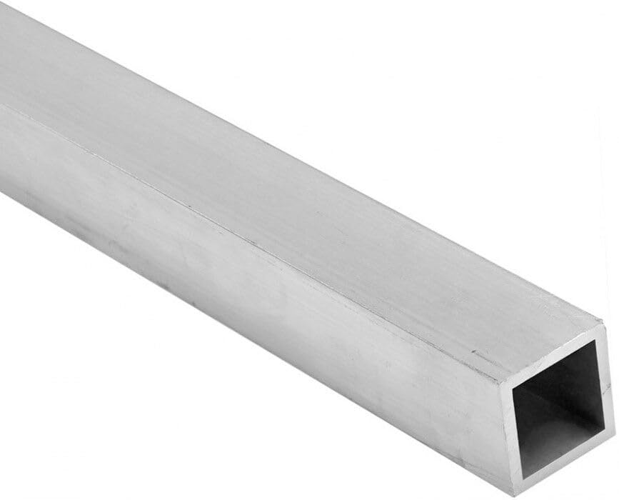 Riggatec Tubo de Aluminio Cuadrado 30x30x3mm Longitud 2,0 m