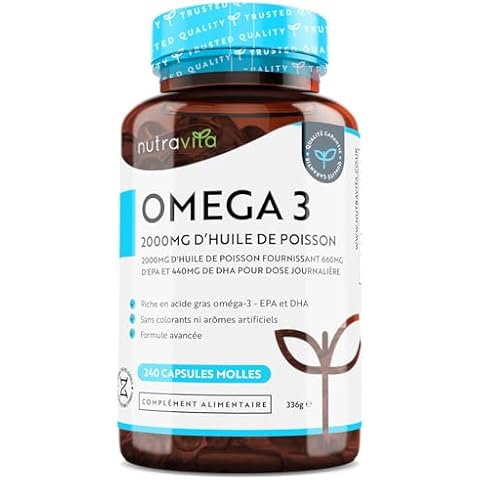 Omega 3 Huile de Poissons Sauvages Nutravita Cover