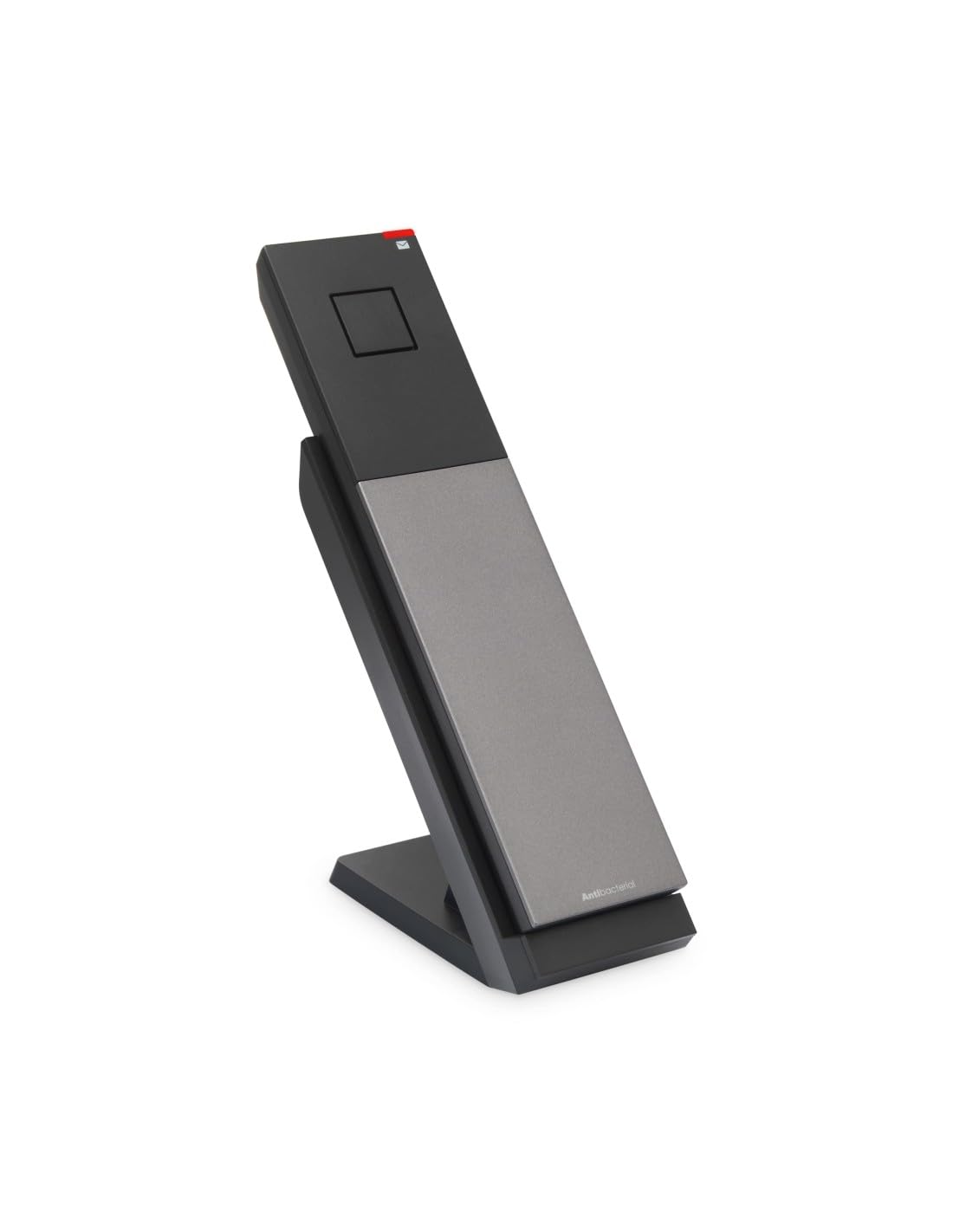 Snom HD3 Telefono Cordless Casa per Settore Ospitalità - Ricevitore DECT con Base di Ricarica, Alloggiamento Antibatterico, LED di Notifica e Funzioni Avanzate - Espandibile fino a 5 Postazioni