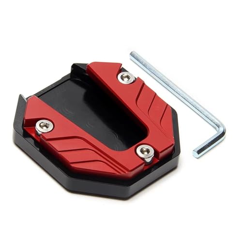 Stabilità di Parcheggio Ottimizzata: La base è dotata di una struttura antiscivolo a quattro scanalature che aumenta significativamente la superficie di contatto. Previene efficacemente la caduta o l'affondamento della moto su terreni instabili come fango, erba, ghiaia o asfalto caldo
