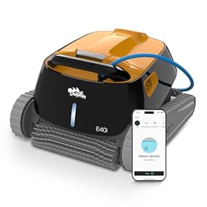 Dolphin E40i Automatischer Poolreiniger Poolroboter mit Kabel - Boden, Wasserlinie und Wandreinigung - Kontrolle mit app, Eingelassene Pools bis zu 12 m