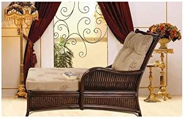 Boca Rattan Bali Rattan Chaise Lounge in Coffee Bean, 641