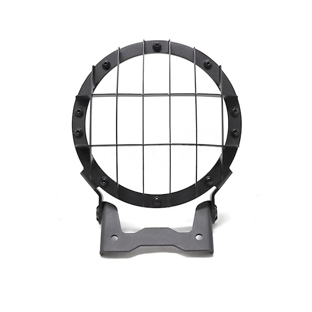Grille Phare Moto pour 450CLC | Protection Calandre en Acier Noir Robuste - 6
