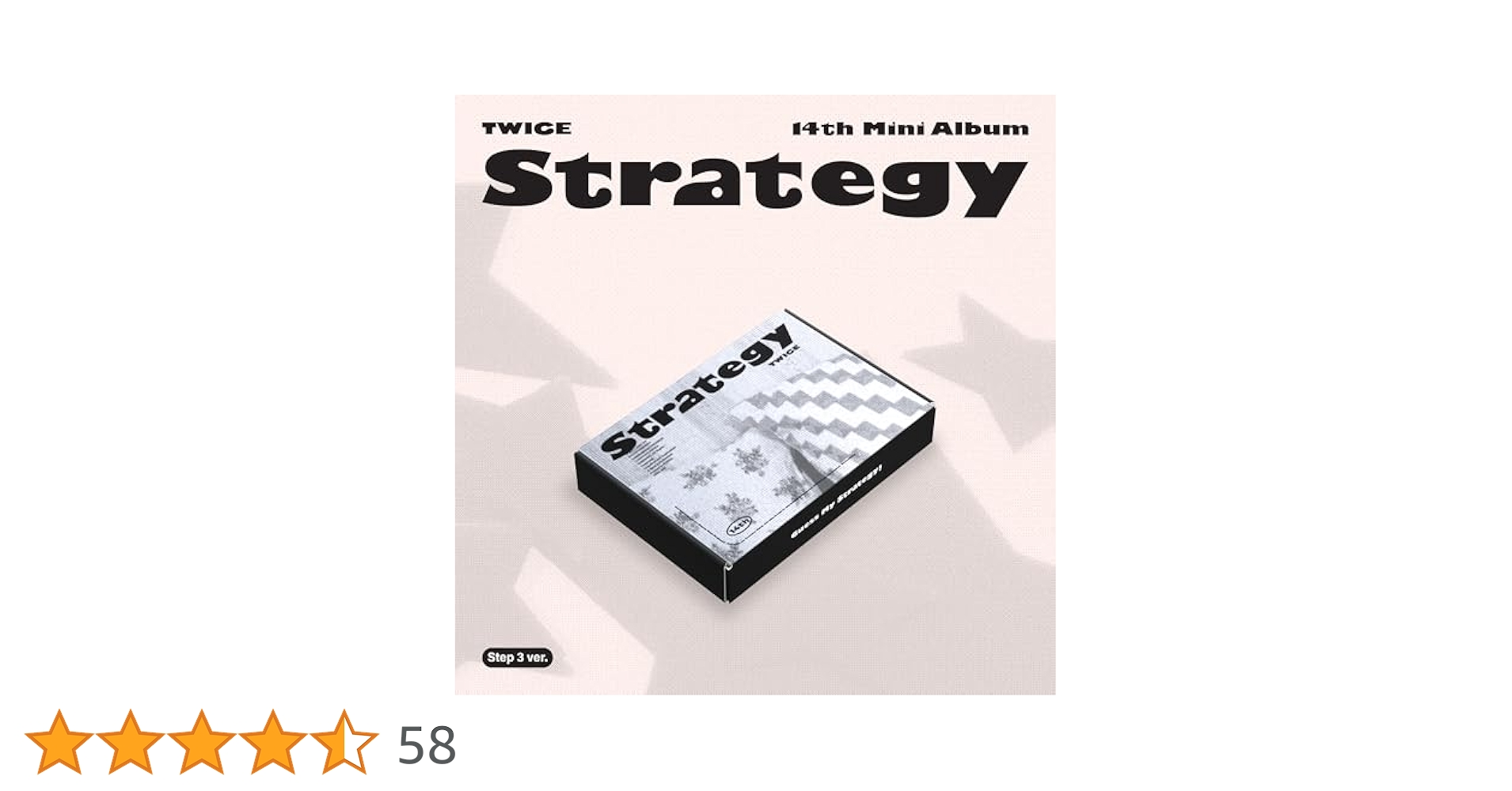 TWICE STRATEGY STEP 1.2.3 ver. フルコンプ セット TWICE STRATEGY STEP 1.2.3 ver. フルコンプ セット