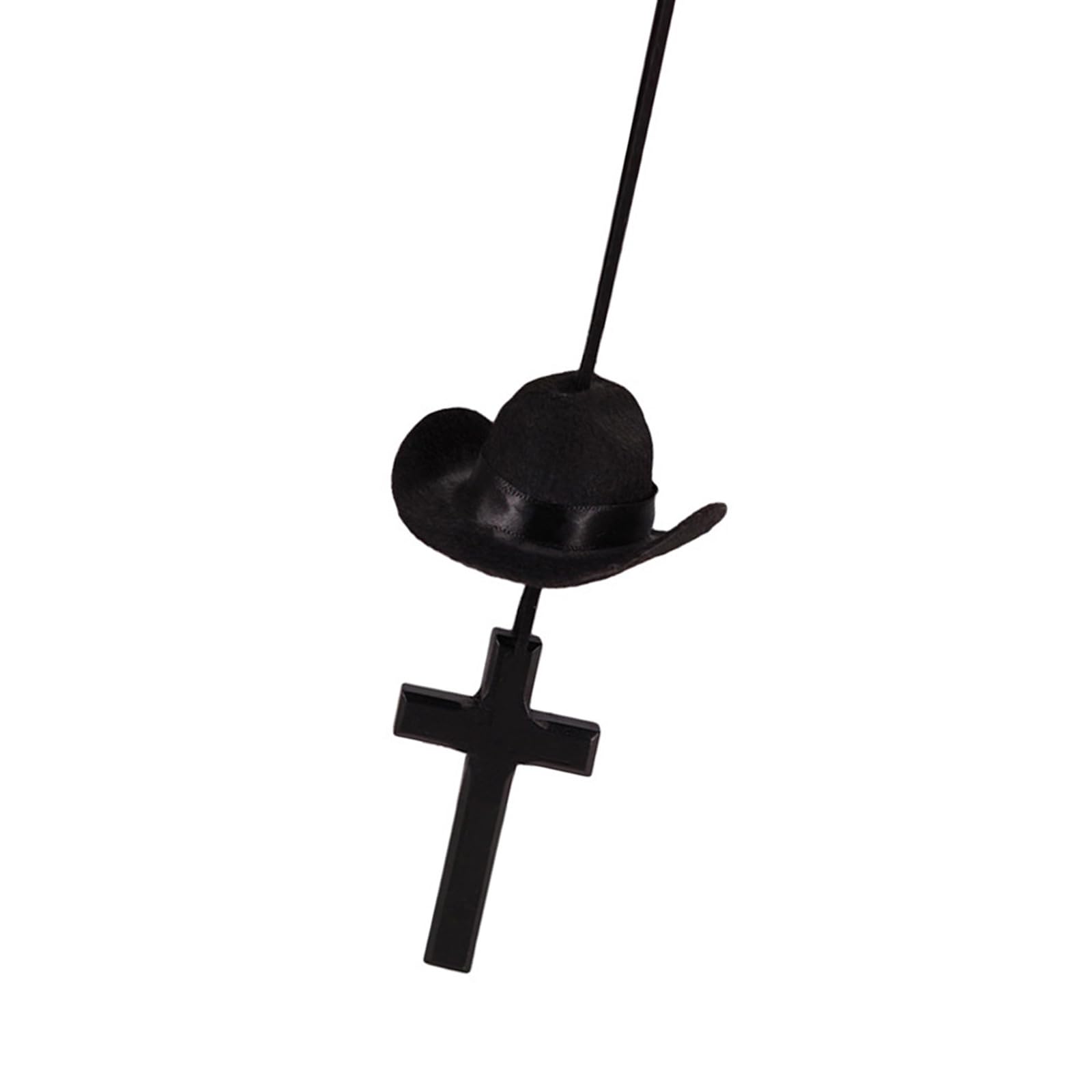 hogtnd Western Crosses, Vehicle Hanging Ornament, Rear View Mirror Charm, Gifts, Car Charm