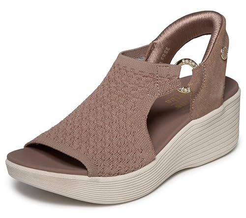 Sandales compensées Skechers contre le mal de dos : marchez sans douleur tout l'été