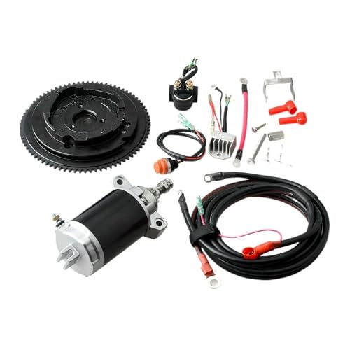Moteur de démarrage électrique hors-bord 4 temps 15HP modification commande - 3