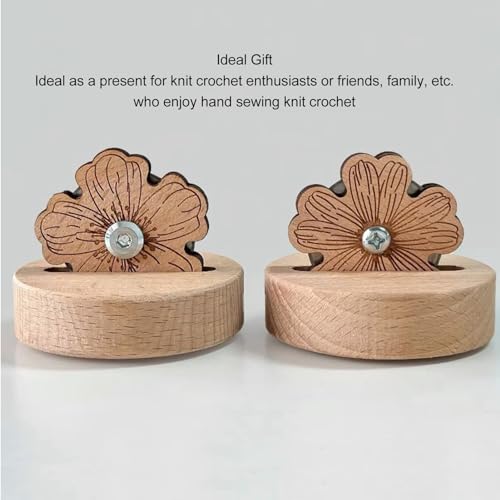 Thread Cutter, Thread Cutter Tool Sturdy, Efficient, Safe Compact with Anti-Slip Quilting Stand (Chrysanthemum) - Image 2