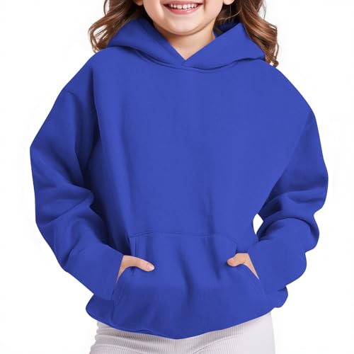 Girls Sweatshirts Casual Long Sleeve Hoodies Cute Oversized Fleece Sweatshirt Tops with Pockets2