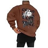 Rrongwn Camiseta de manga larga para hombre, de manga larga, informal, ligera, de manga larga, transpirable, con estampado de letras, camiseta holgada, de secado rápido, camiseta de entrenamiento,