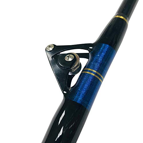 Eatmytackle All Roller Guide Boat Rod | Saltwater Fishing Rod (60-80 Lb.) #TOP2