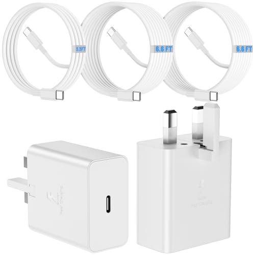 45w usb-c charger for iPhone17, 2Pack 45watt USB C Plug Super Fast Charger