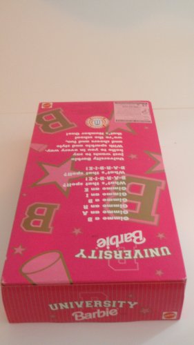 Barbie University Clemson Cheerleader Doll miniatura 4