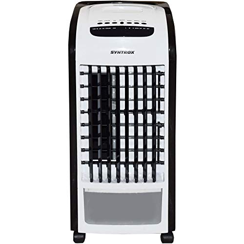 Syntrox Germany 4 in 1 Luftkühler Schwarz mit Fernbedienung 800m³/ h Ventilator Luftbefeuchter und Lufterfrischer-3