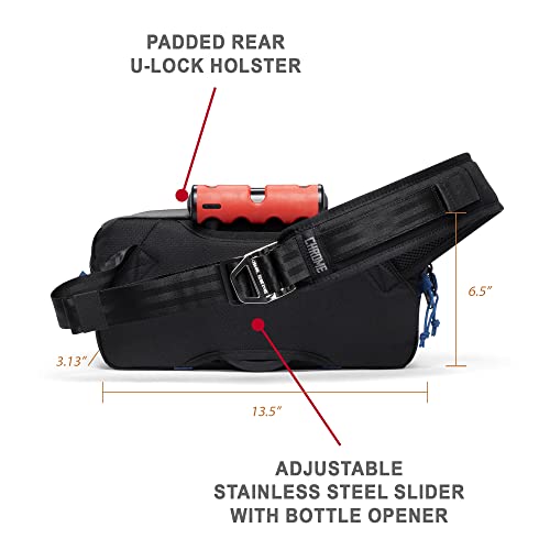 Chrome Industries Mini Kadet Sling Bag - Messenger Crossbody Bag, Water Resistant, Fog, 5 Liter #TOP6
