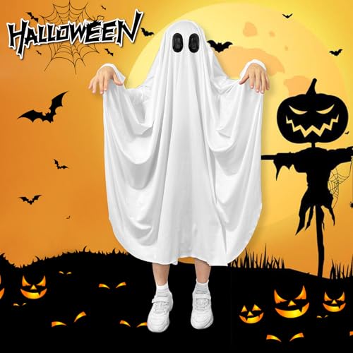 Disfraz de Fantasma Unisex para Niños Talla S 3-4 años miniatura 6