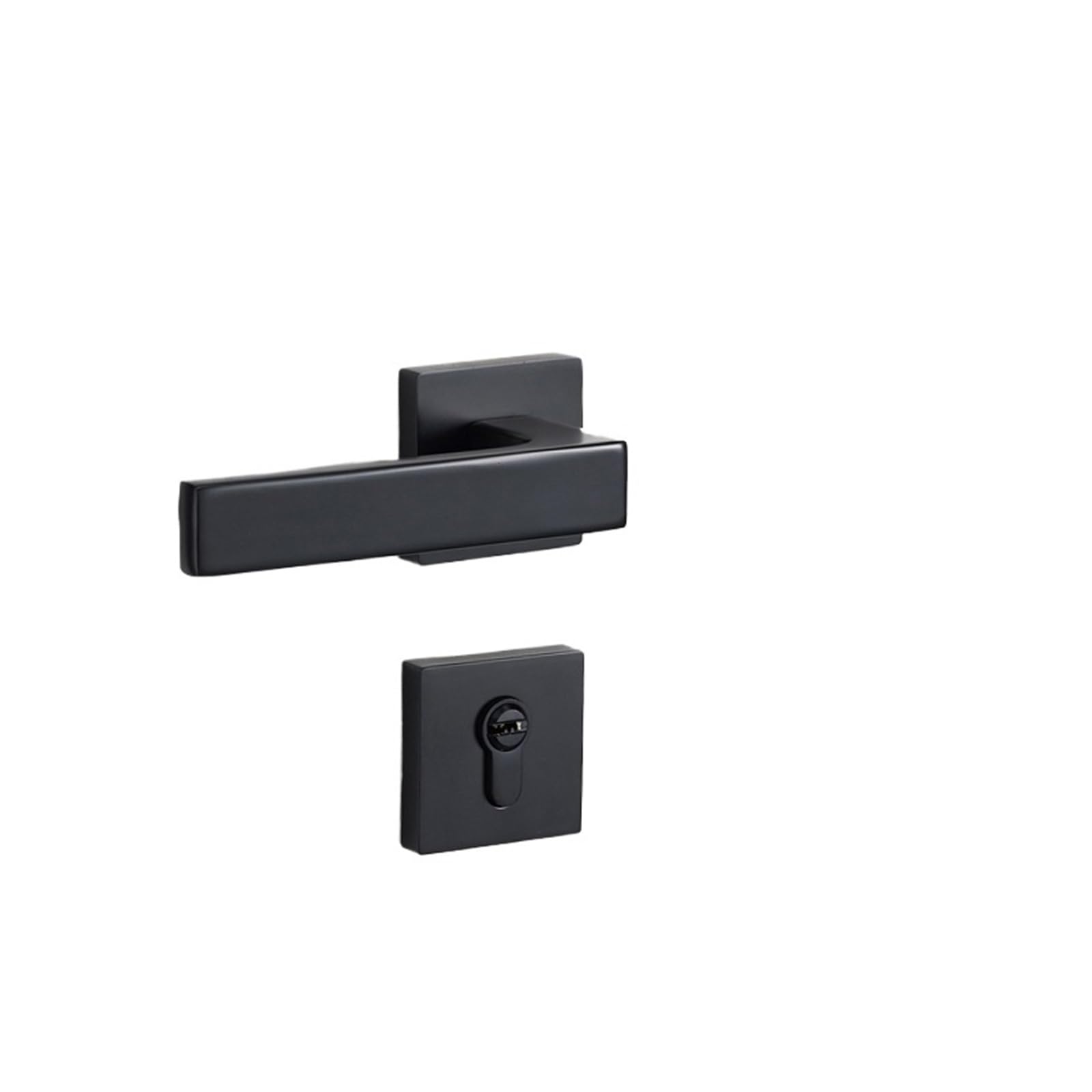 Aepqbgqj One Color Zinc Alloy Mechanical Lock Simple Silent Solid Wood Door Indoor