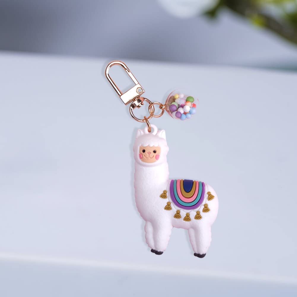 Baby Alpaca Keychain Niuhong 4 Pcs Nappe Pendenti Fascino Accessori Borse Pendenti Borsa Catena Nappa Borsa Squisita Metallo Gioielli Accessori Nappa Arte Artigianato Decorazione Fai Da Te Borsa Mestiere Monili Che Fanno