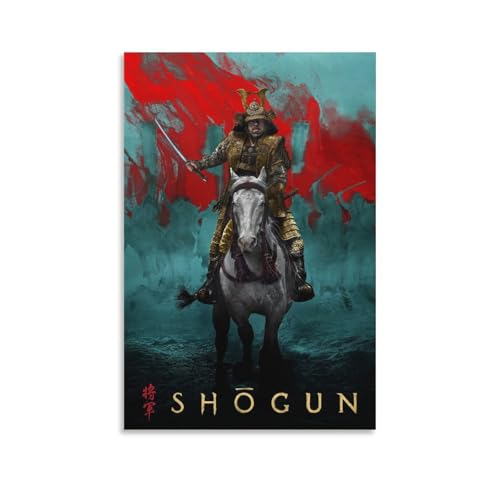 映画ポスターSHOGUN 将軍 主演：真田広之 クール ポスター 壁アート キャンバス 印刷 アートパネル オフィス装飾 ぶら下がる 版画 ギフト16x24inch(40x60cm)のサムネイル