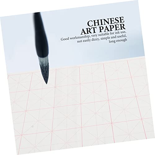 FAVOMOTO 200 Peças E Escova De Papel Inicial Para Alunos Multiuso Caligrafia De Arroz Espessada Escr