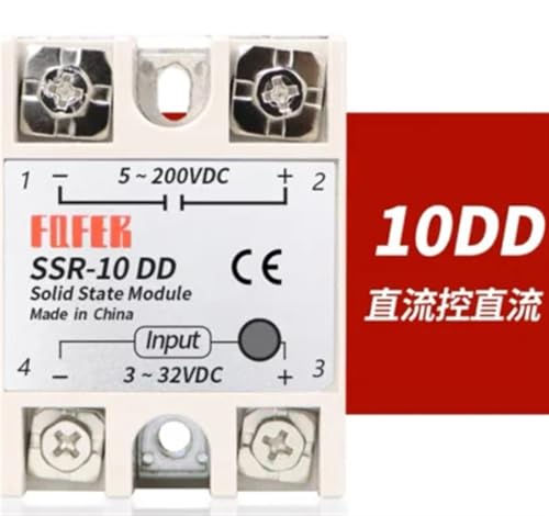 SSR-25DD relais statique commutation rapide DC 25A pour automatisme sans usure - 2