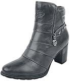 Merch para fans y divertido Rock Rebel by EMP Botas con Tachuelas Mujer Botas Gris Oscuro EU37 Otro Material