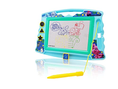 Blue's Clues Magnetic Drawing Board With Stylus And 3 Stamps, For Boys Or Girls (Blue)… #TOP2