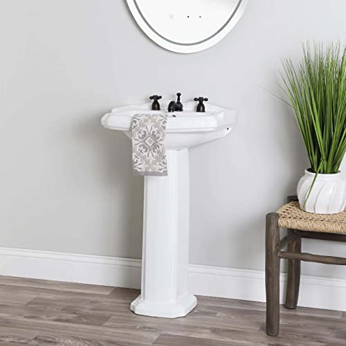 KOHLER Elliston White Vitreous China Traditional Pedestal, 60 OFF