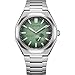 Produktbild Citizen Automatik-Herrenuhr Titan Grün NK5020-58X