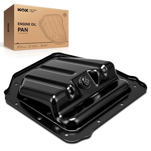 Image of KAX 264-464 Engine oil pan with Drain Plug Compatible with 2011-2019 Soul, 2012-2019 Accent /Rio