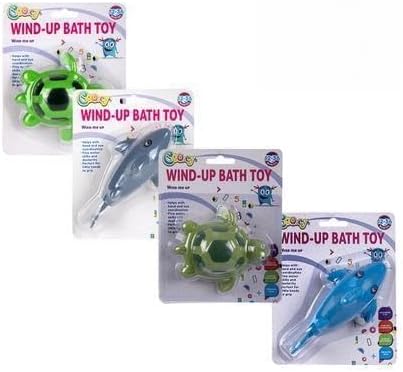 Baby Bath Bud Vinyl Wind UP Toy
