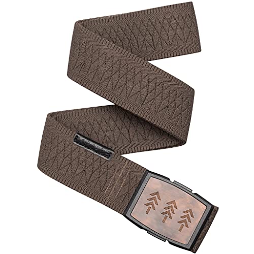 Arcade The Capture Unisex Belt, Heavy Duty Elastic Webbing, Non-Metal Travel Friendly Buckle, Brown Treeline, OSFA