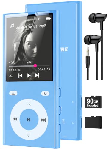 90Go Lecteur MP3 Bluetooth 5.3, MP...