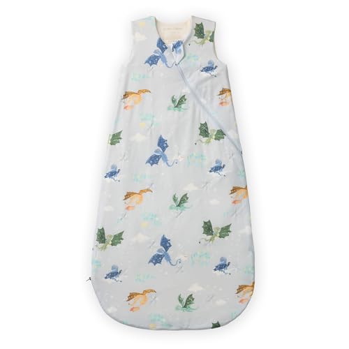 Image of Loulou Lollipop Tencel Lyocell Wearable Baby Blanket Sleeping Bag, Unisex Infant Toddler, 1.0 TOG, 2-Way Zipper Sleepsack