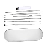 Photo Gallery veemoon strumenti rimozione cerume acciaio kit portatile per pulizia orecchie cucchiaio ergonomico sicuro e confortevole per adulti e uso familiare Photo Gallery veemoon strumenti rimozione cerume acciaio kit portatile per pulizia orecchie cucchiaio ergonomico sicuro e confortevole per adulti e uso familiare
