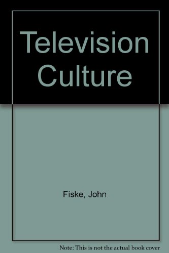 Television culture 0416924301 Book Cover