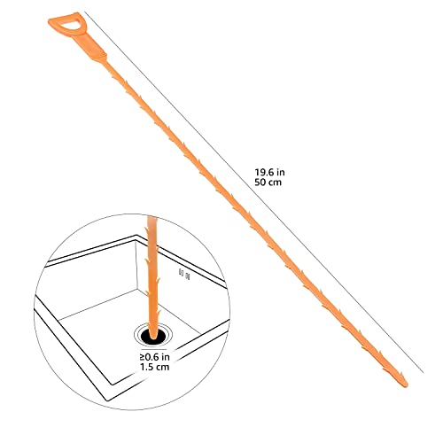 Amazon Basics Drain Clog Remover Tool, 6 Pack #TOP5