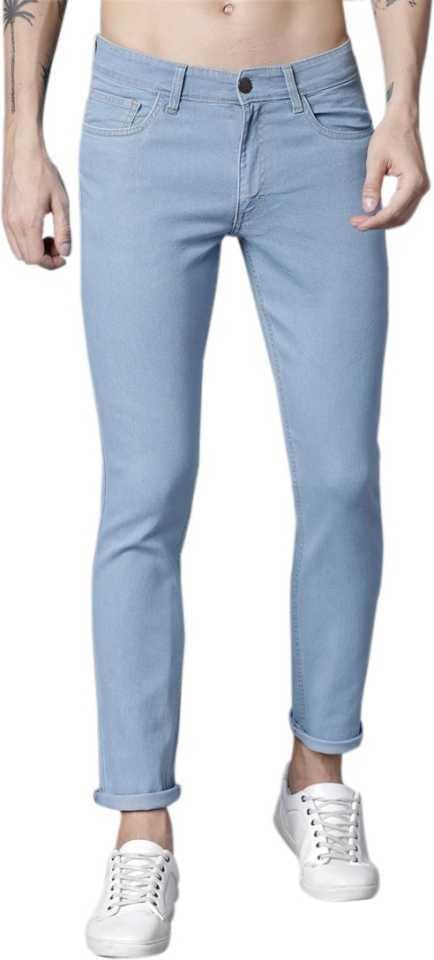 Regular Men Light Blue Jeans ()_IR-MEN-LB-801