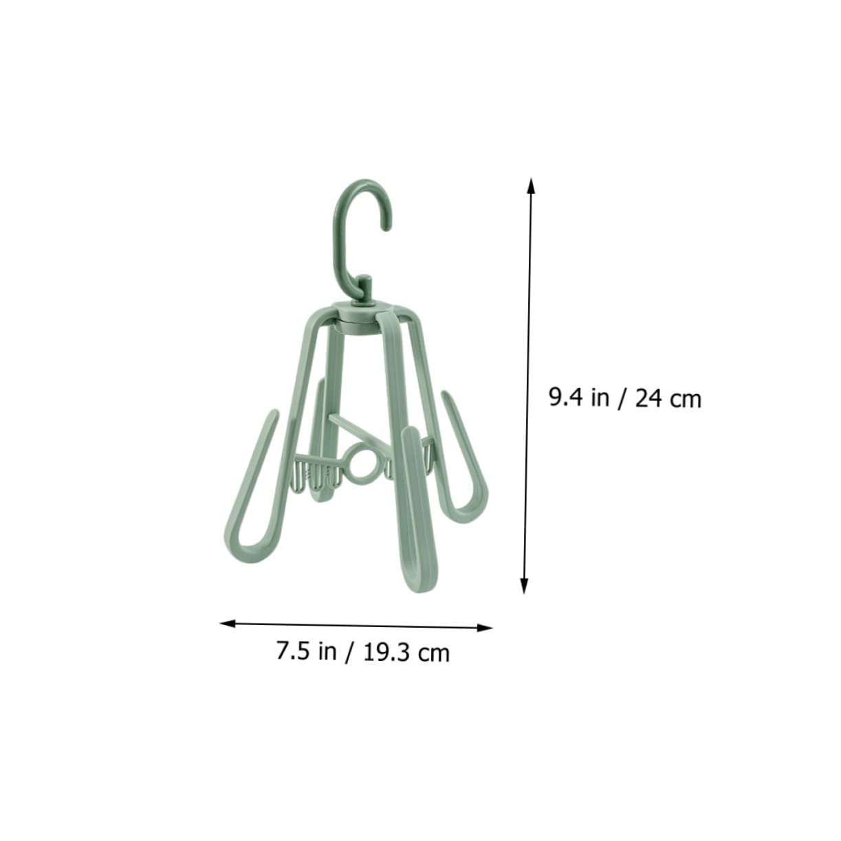 Unomor 3Pcs Multi Function Shoes Hanger Stable Drying Rack with Hooks for Sandals Slippers Shoes Portable Space Saving Shoe Drying for Balcony Home