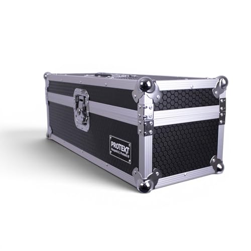 Caja de almacenamiento duradera Protekt C7V150 vinilos de 17.8 cm