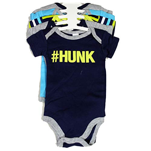 Image of Dazzle Born Baby boy Body Suit Half Jump Suit Romper for boy new Born Body Suit Combo of 5 for boy